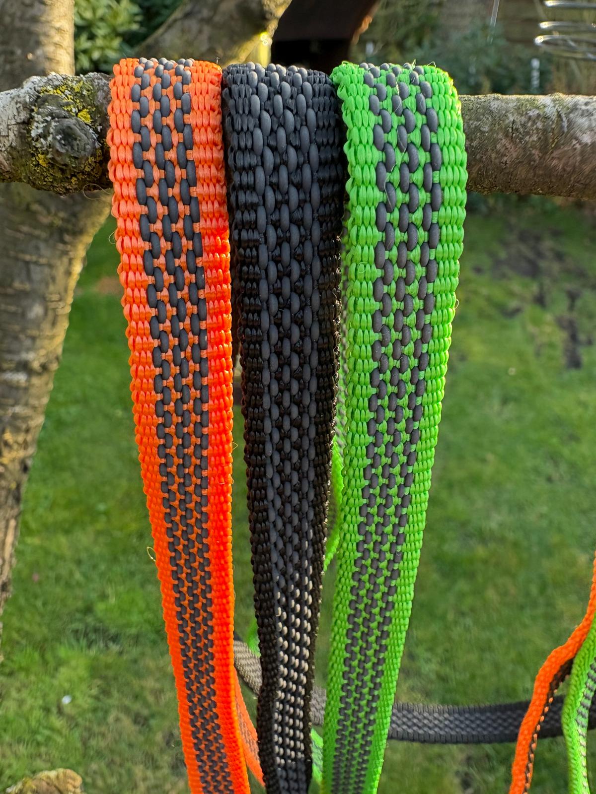 Fährtenleinen/ Führleine gummiert 12mm