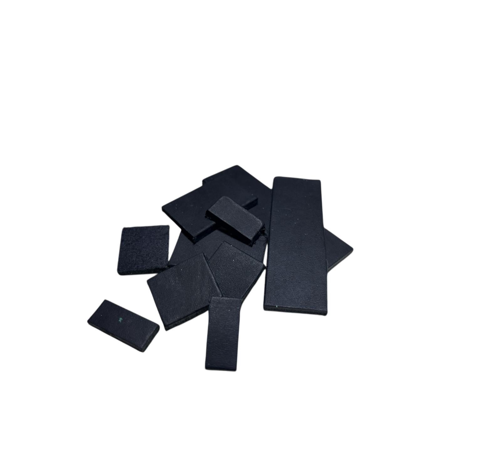 SHS Fettleder schwarz