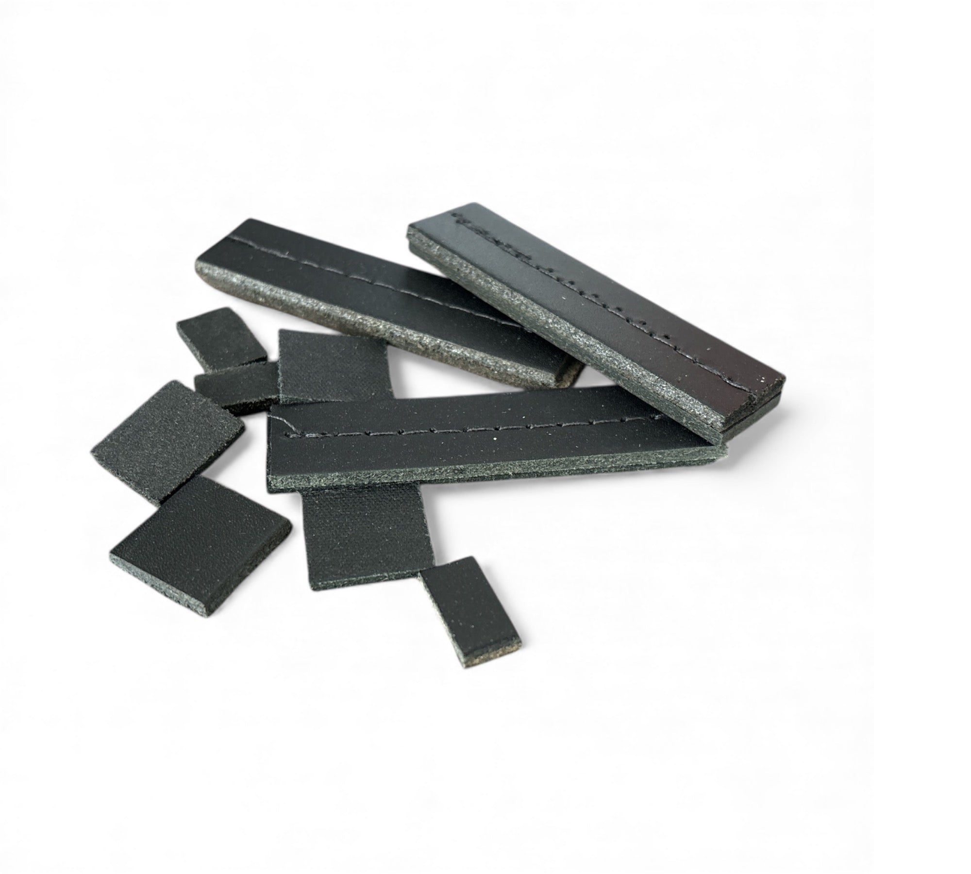 SHS Blankleder schwarz