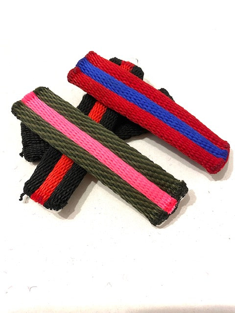 Set of “tubular tape” in different colors