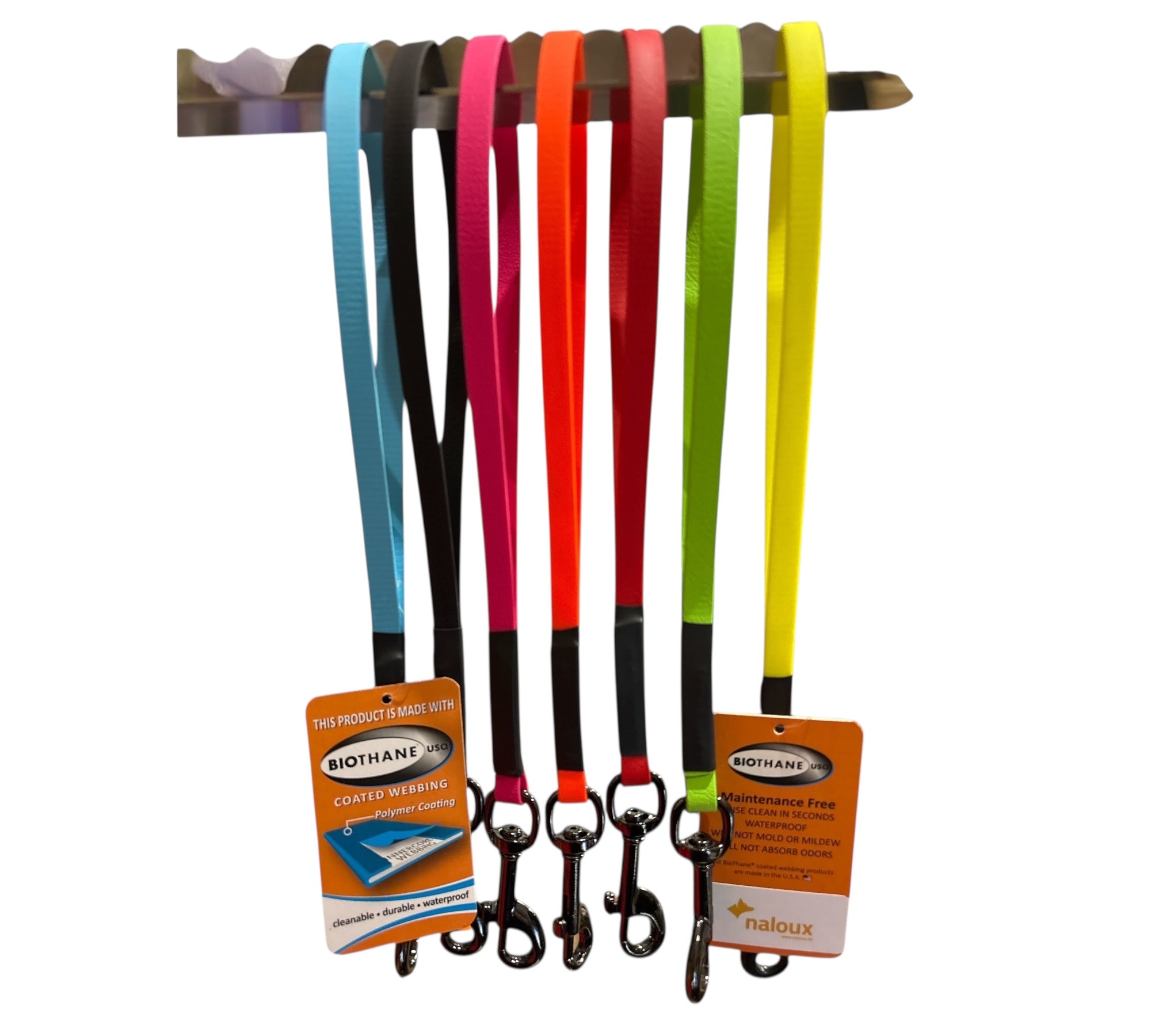 BioThane® Kurzführer Schlaufe - verschiedene Farben 9mm breit
