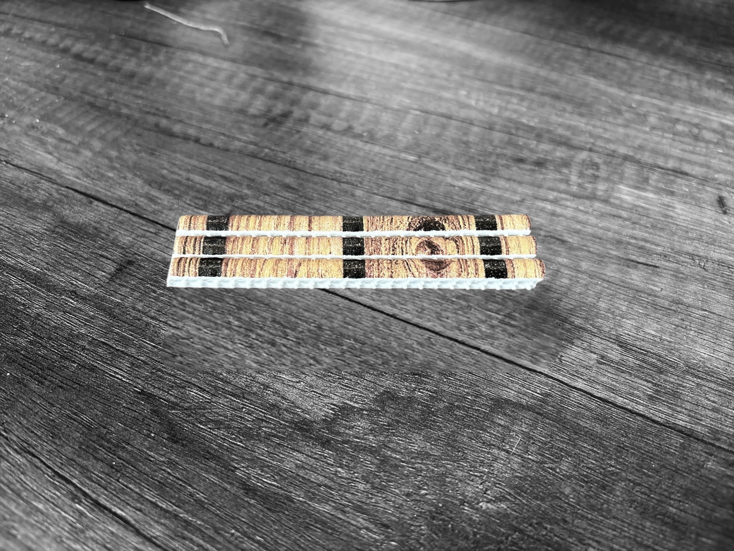 Brown artificial leather