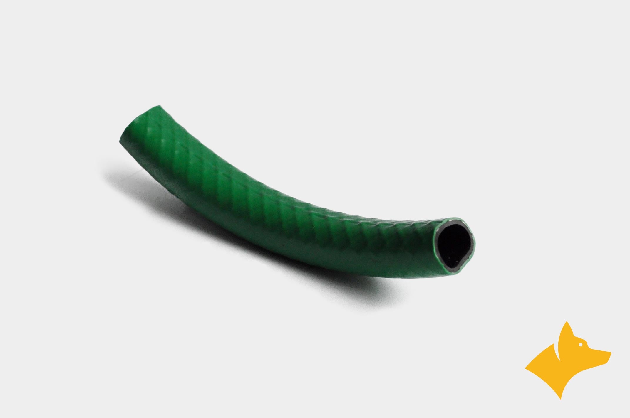 Green rubber hose